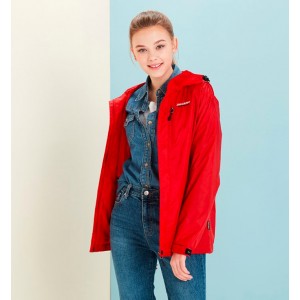 DICKIES Rip Stop Windbreaker - Red